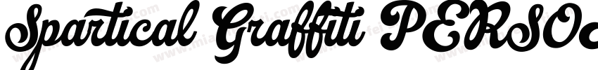 Spartical Graffiti PERSONAL USE Re字体转换